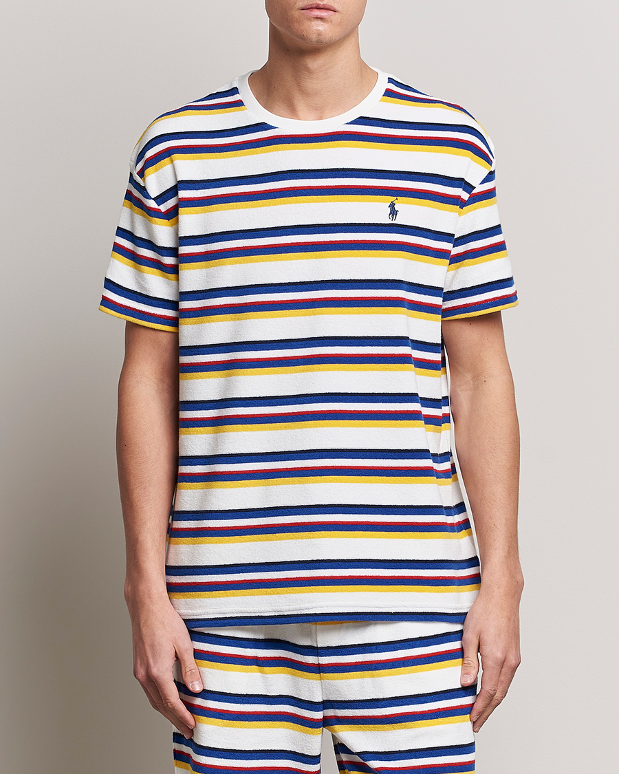 Mies |  | Polo Ralph Lauren | Cotton Terry Striped T-Shirt Multi