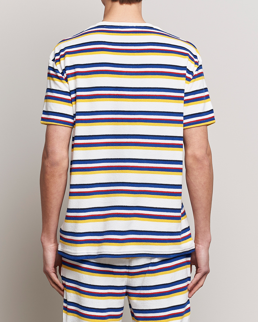 Mies | T-paidat | Polo Ralph Lauren | Cotton Terry Striped T-Shirt Multi
