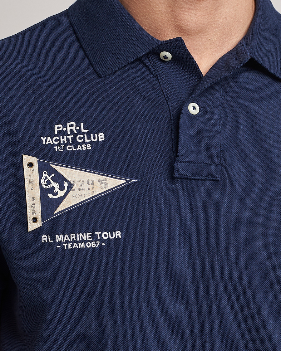 Mies | Pikeet | Polo Ralph Lauren | Custom Slim Fit Regatta Polo Newport Navy