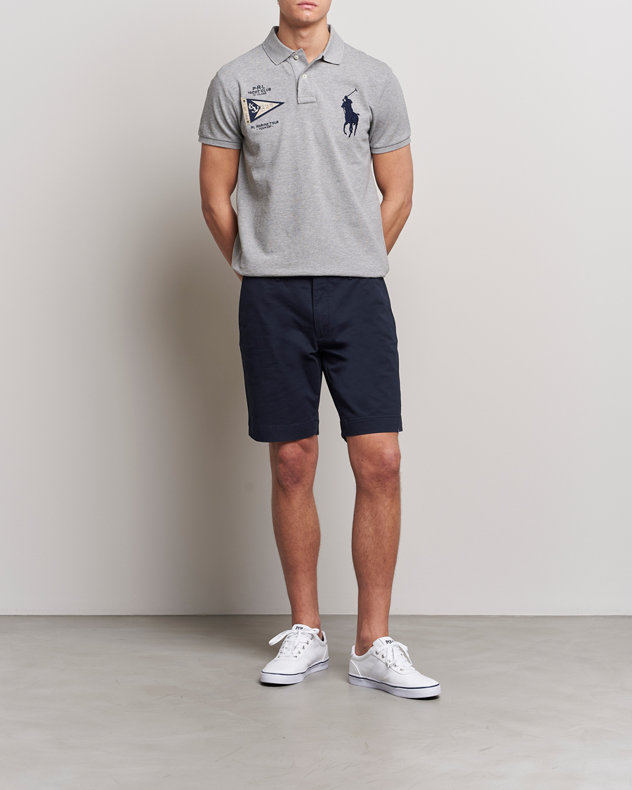 Mies | Pikeet | Polo Ralph Lauren | Custom Slim Fit Regatta Polo Andover Heather