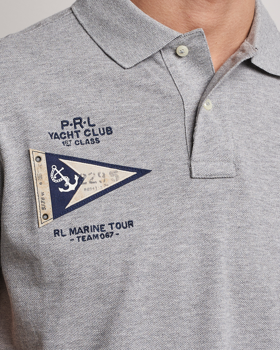 Mies | Pikeet | Polo Ralph Lauren | Custom Slim Fit Regatta Polo Andover Heather