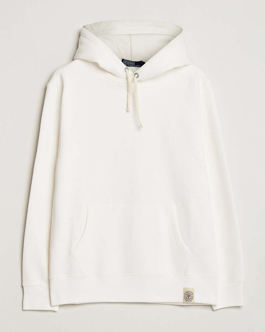 Mies | Puserot | Polo Ralph Lauren | Vintage Fleece Hoodie Deckwash White