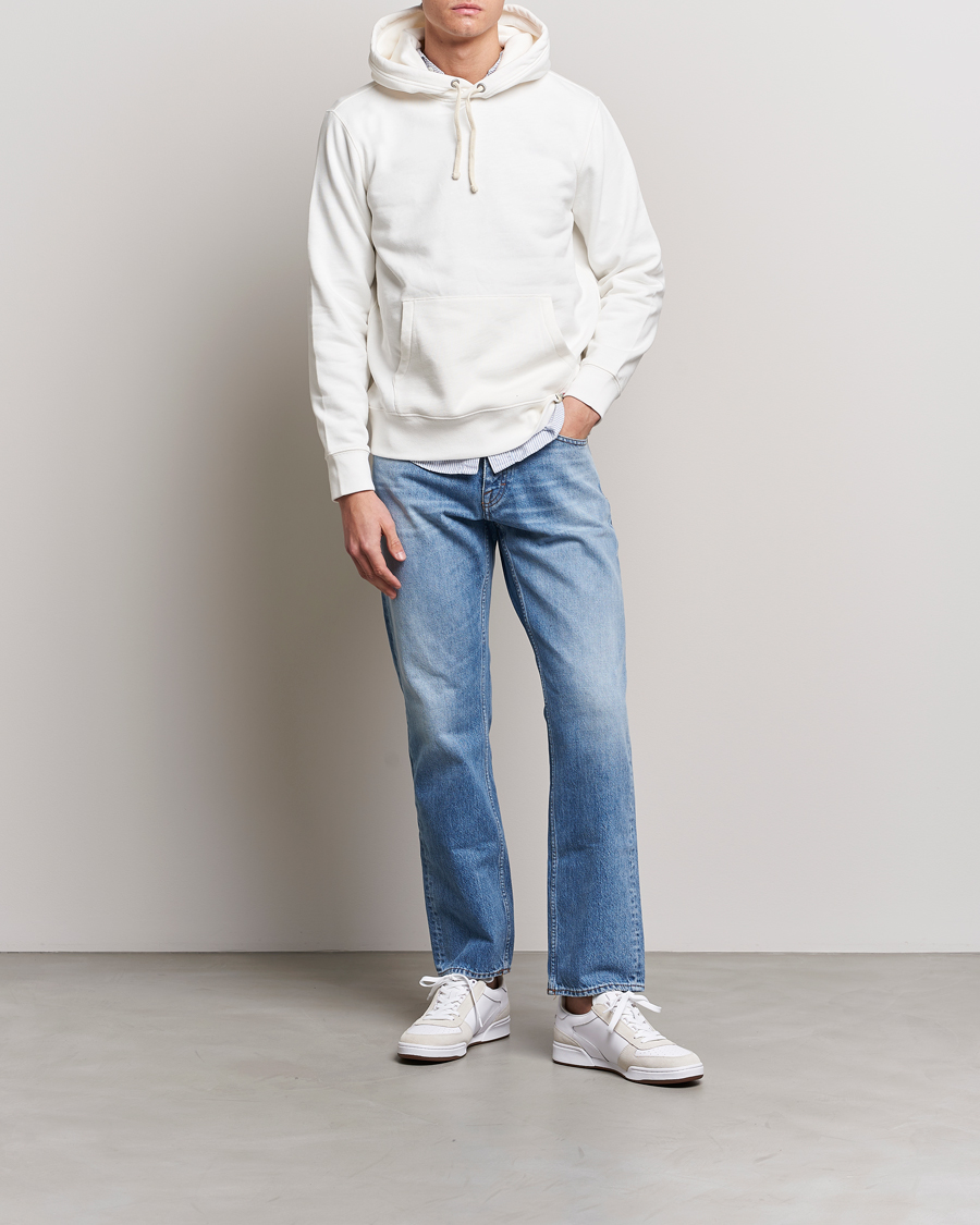 Mies | Puserot | Polo Ralph Lauren | Vintage Fleece Hoodie Deckwash White