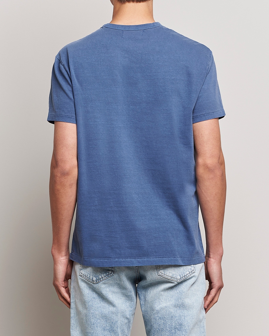 Mies | T-paidat | Polo Ralph Lauren | Graphic Logo Jerset Crew Neck T-Shirt Earth Blue