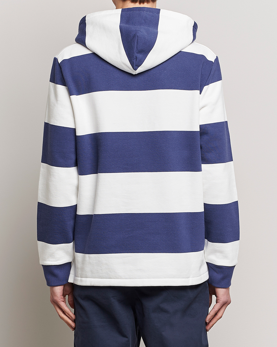 Mies | Puserot | Polo Ralph Lauren | Jersey Blockstriped Hoodie Boat Navy/White
