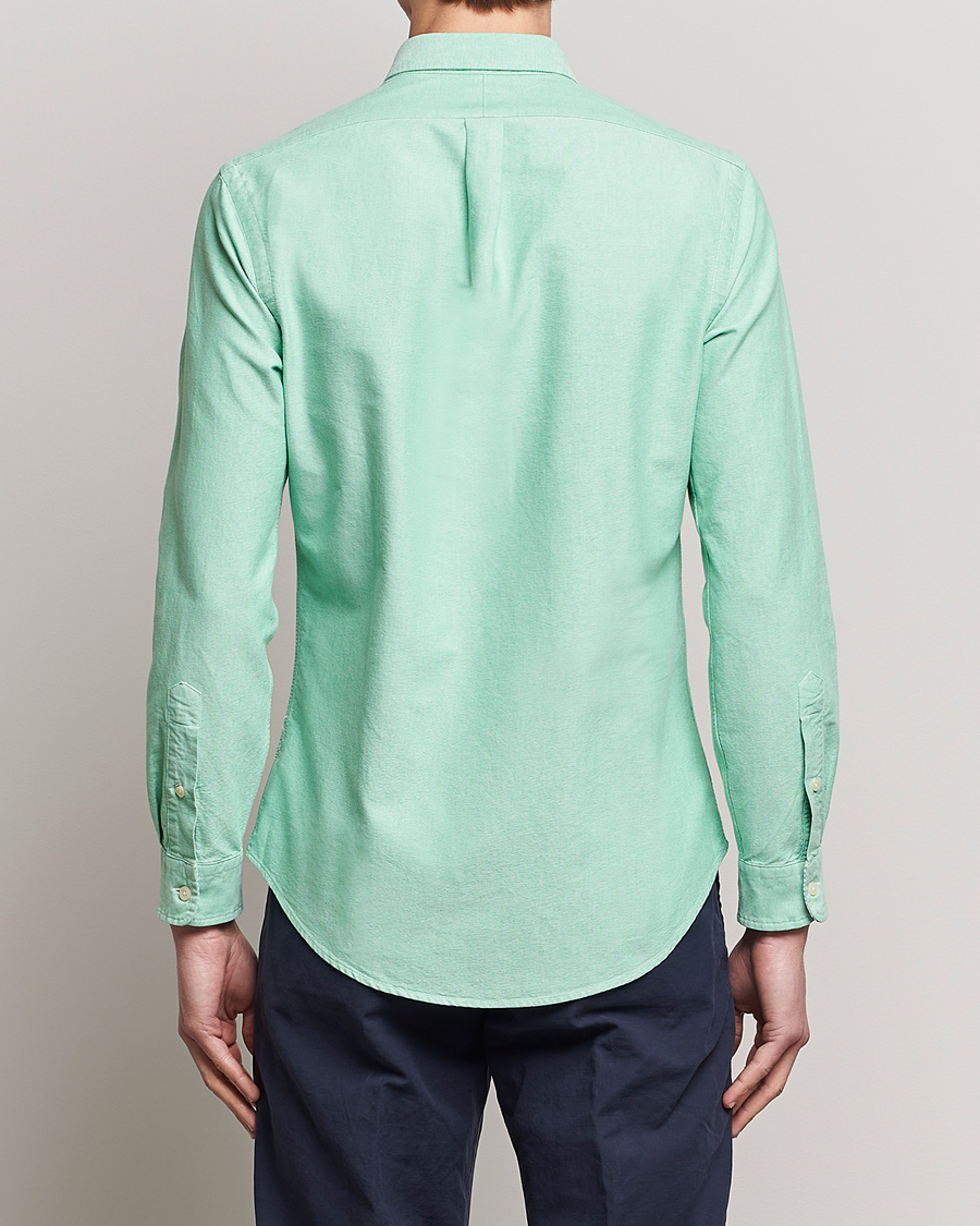 Mies | Kauluspaidat | Polo Ralph Lauren | Slim Fit Oxford Button Down Shirt Golf Green