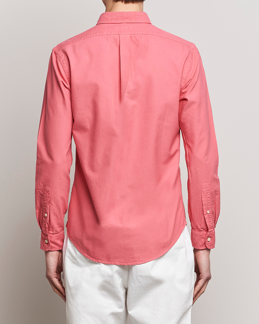 Mies | Kauluspaidat | Polo Ralph Lauren | Slim Fit Garment Dyed Oxford Red Sky