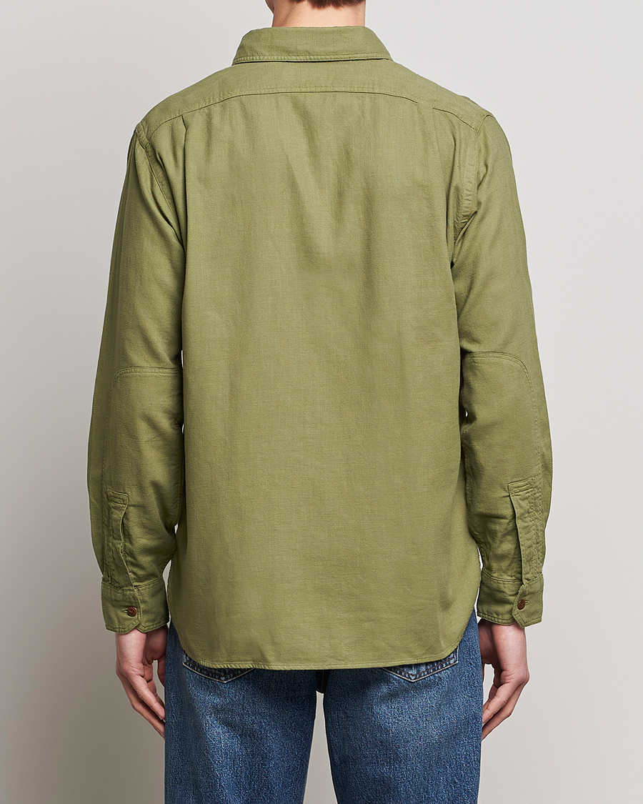 Mies | Kauluspaidat | Polo Ralph Lauren | Cotton Overshirt Sage Olive
