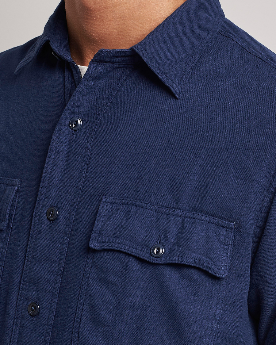 Mies | Kauluspaidat | Polo Ralph Lauren | Cotton Overshirt Newport Navy