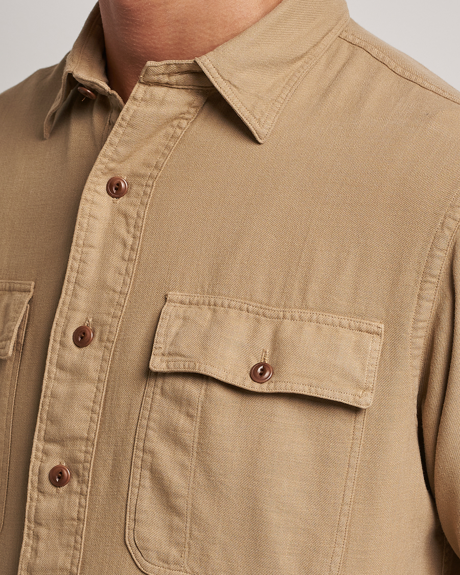 Mies | Kauluspaidat | Polo Ralph Lauren | Cotton Overshirt Vintage Khaki