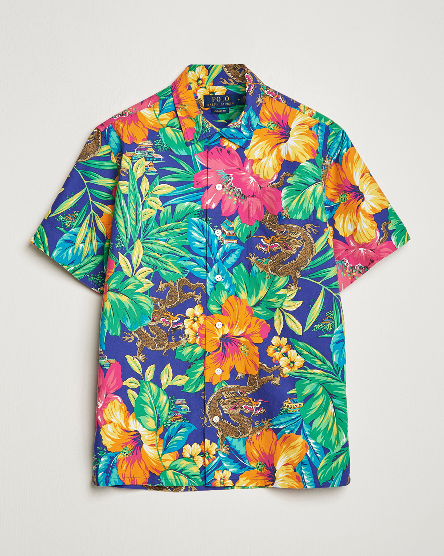 Mies | Kauluspaidat | Polo Ralph Lauren | Printed Flower Short Sleeve Shirt Tropical