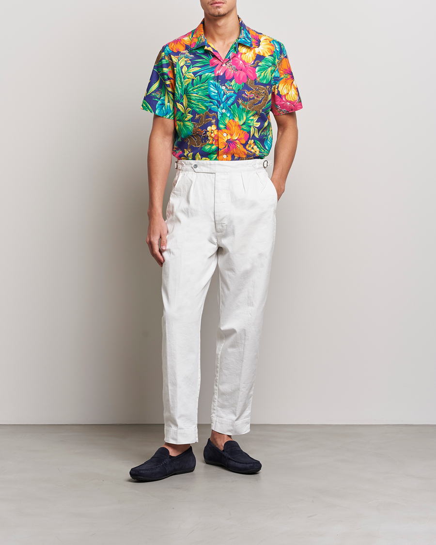 Mies | Kauluspaidat | Polo Ralph Lauren | Printed Flower Short Sleeve Shirt Tropical
