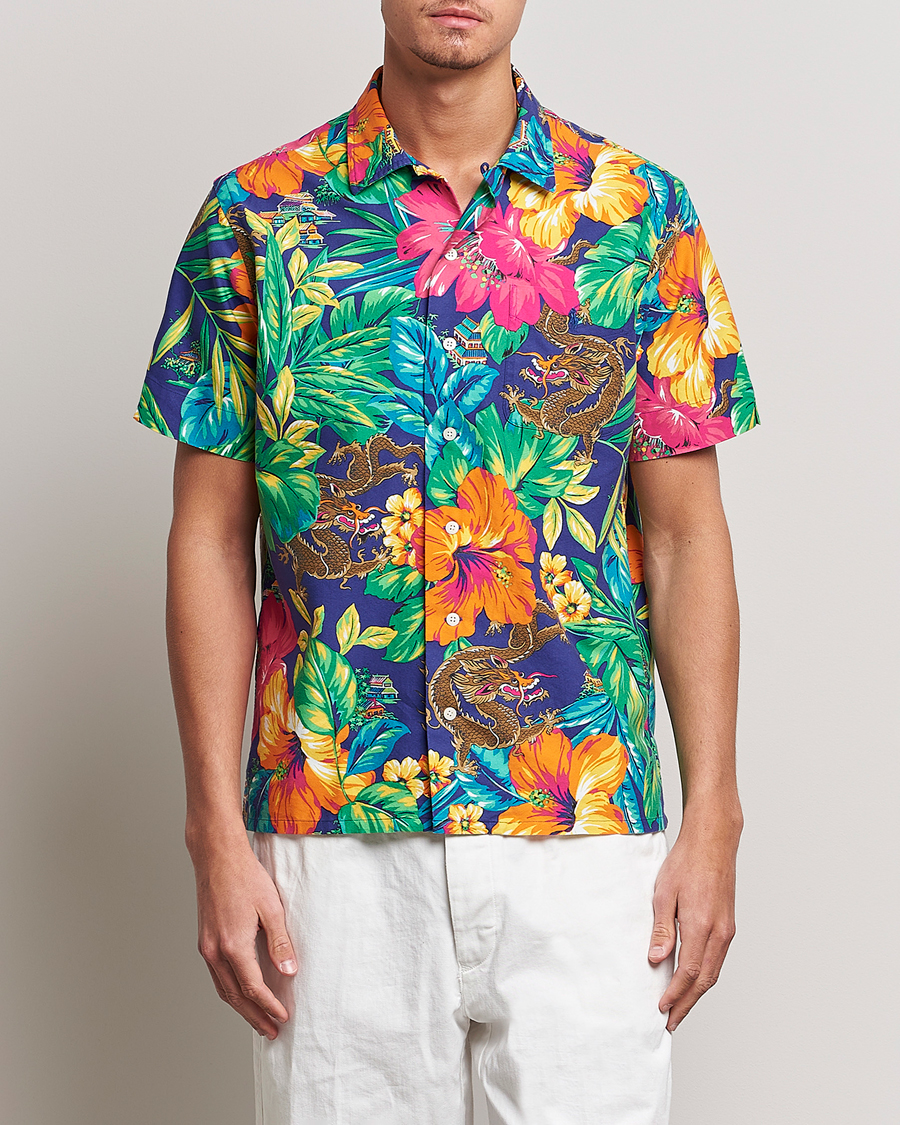Mies | Kauluspaidat | Polo Ralph Lauren | Printed Flower Short Sleeve Shirt Tropical