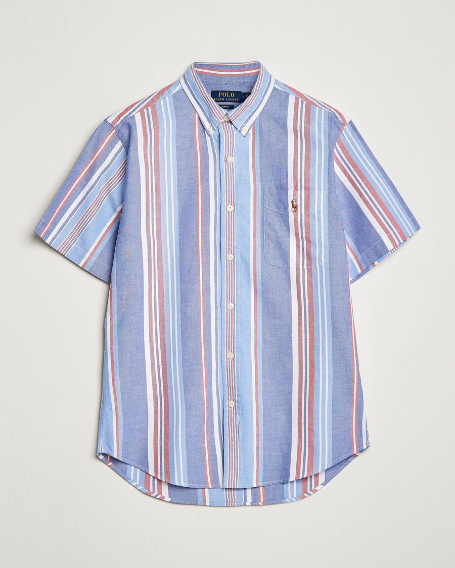 Mies | Kauluspaidat | Polo Ralph Lauren | Striped Oxford Short Sleeve Shirt Multi