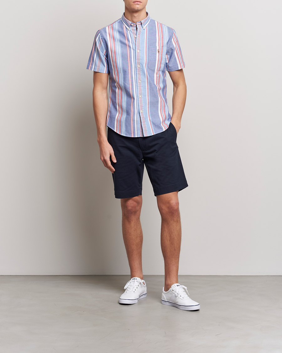 Mies | Kauluspaidat | Polo Ralph Lauren | Striped Oxford Short Sleeve Shirt Multi