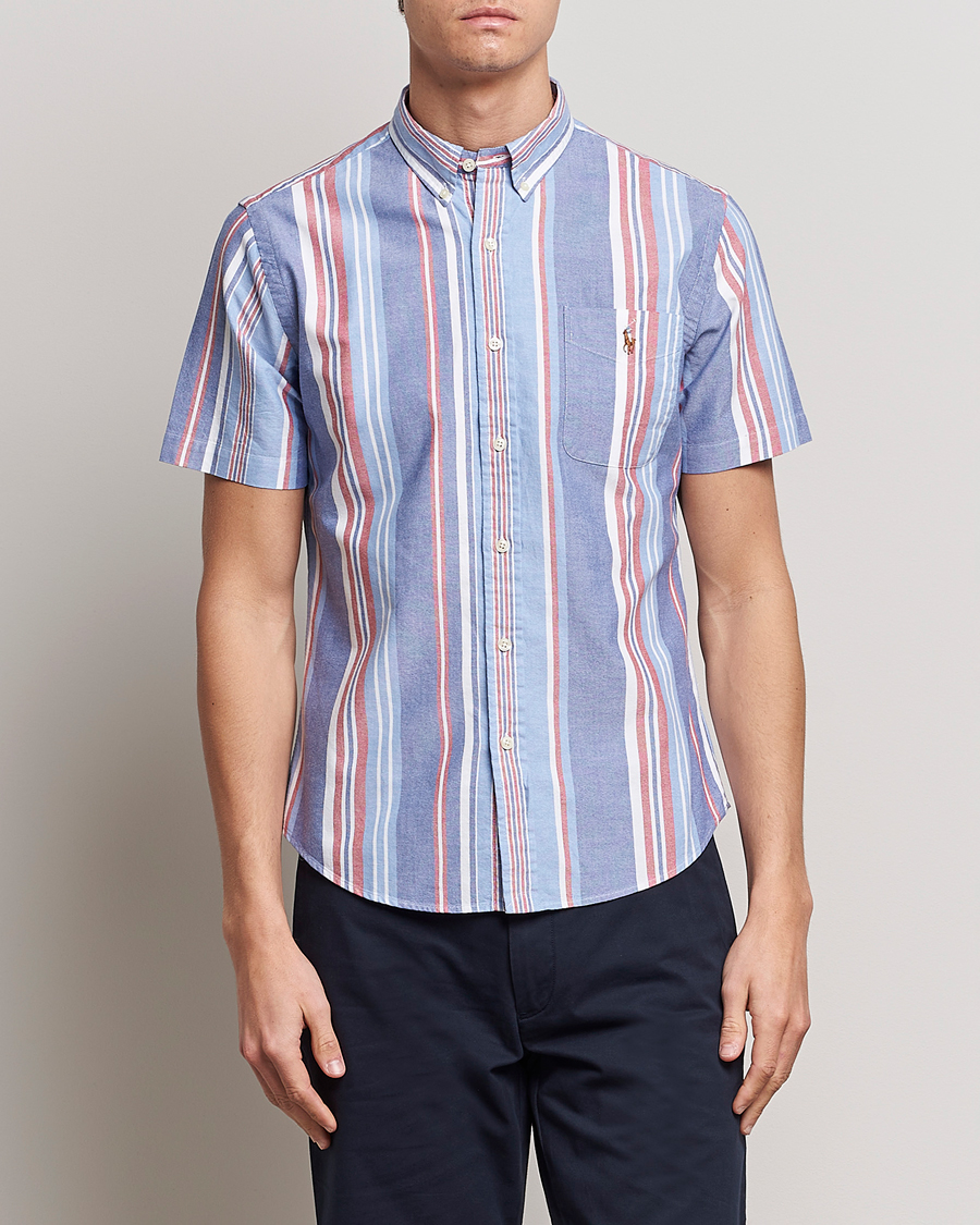 Mies | Kauluspaidat | Polo Ralph Lauren | Striped Oxford Short Sleeve Shirt Multi