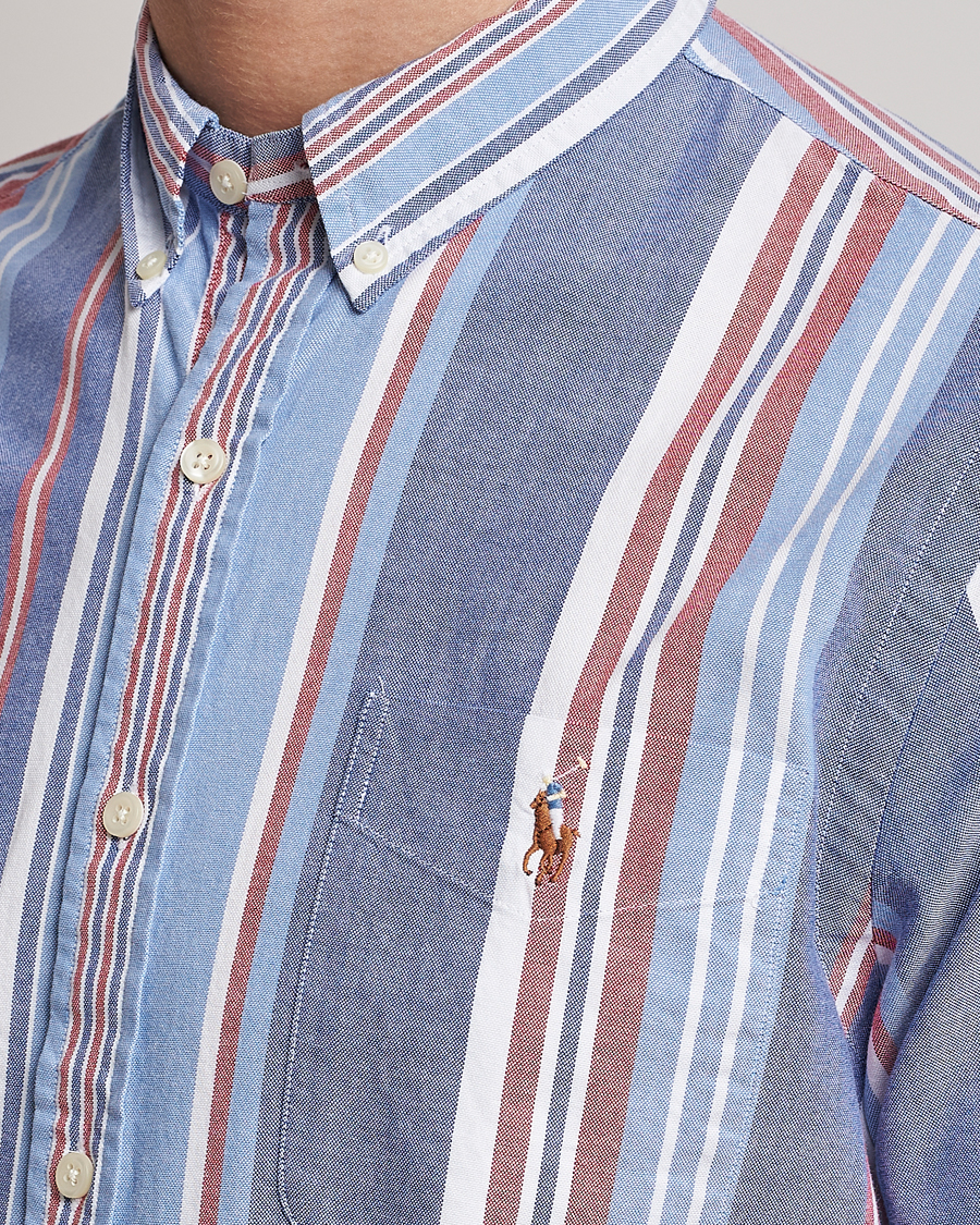 Mies | Kauluspaidat | Polo Ralph Lauren | Striped Oxford Short Sleeve Shirt Multi