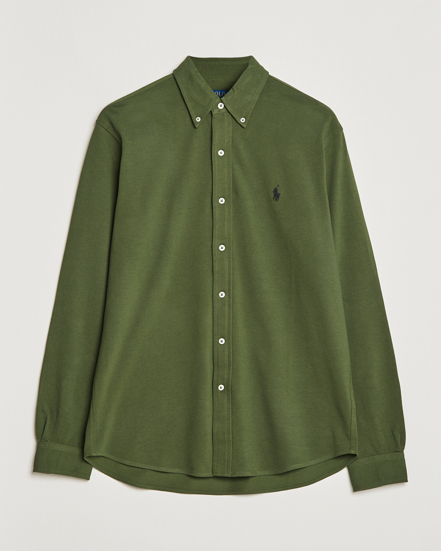 Mies | Kauluspaidat | Polo Ralph Lauren | Featherweight Shirt Olive