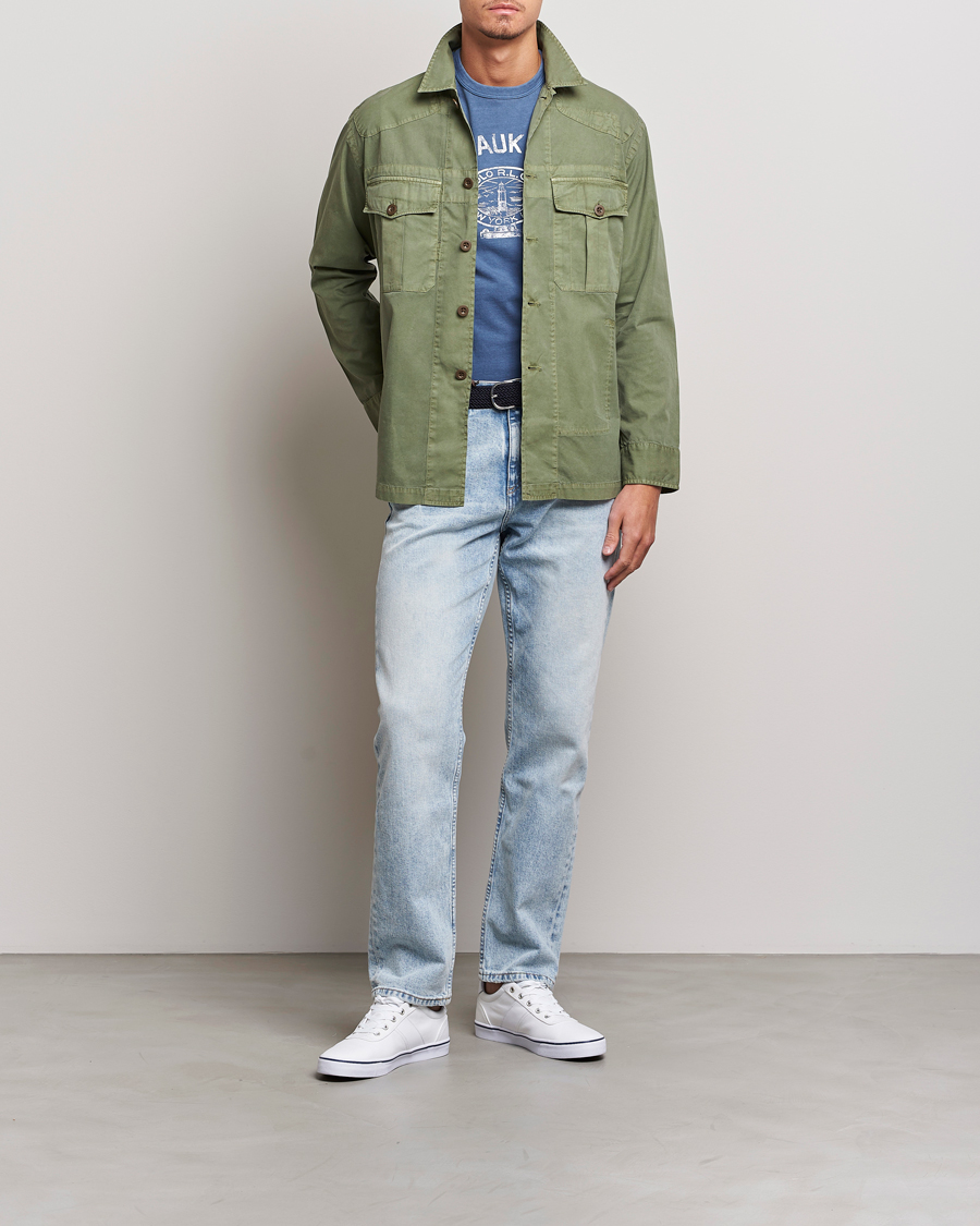 Mies | Takit | Polo Ralph Lauren | Twill Pocket Shirt Jacket Olive
