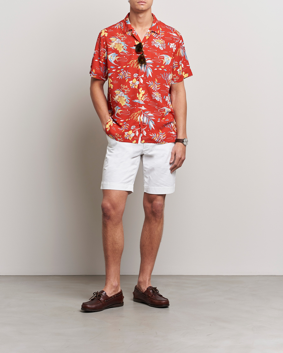 Mies | Kauluspaidat | Polo Ralph Lauren | Printed Flower Short Sleeve Shirt Sun Sand Surf