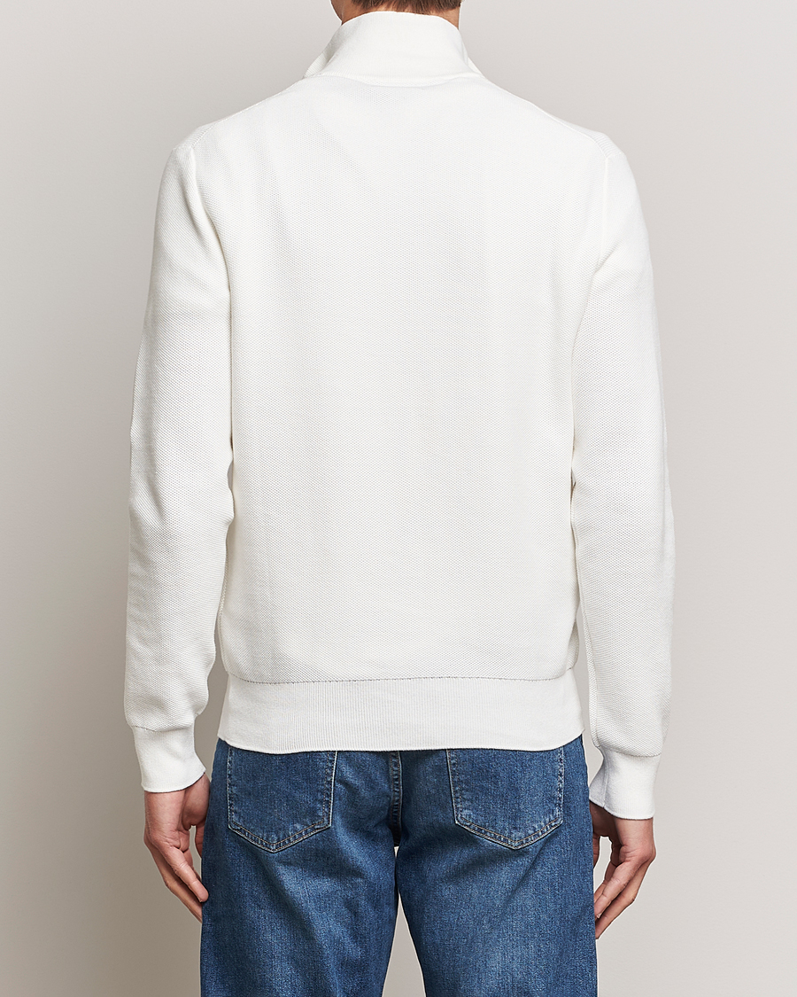 Mies | Puserot | Polo Ralph Lauren | Textured Half-Zip Deckwash White