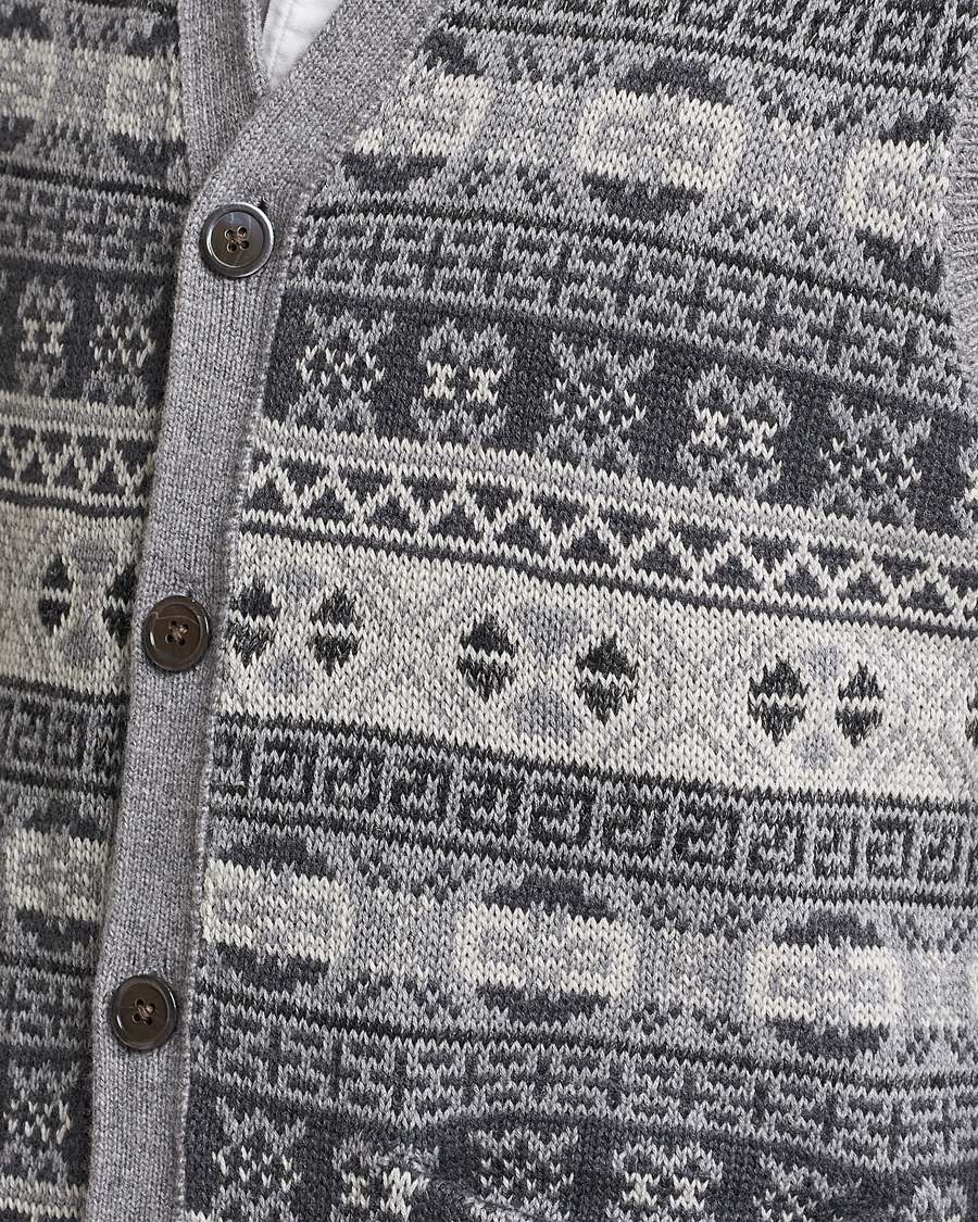 Mies | Puserot | Polo Ralph Lauren | Knitted Fairisle Vest Grey