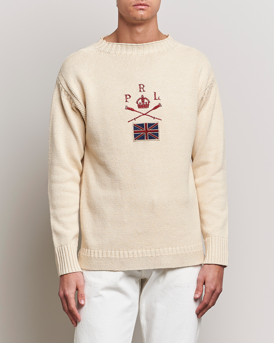 Mies |  | Polo Ralph Lauren | Knitted Anchor Sweater Cream