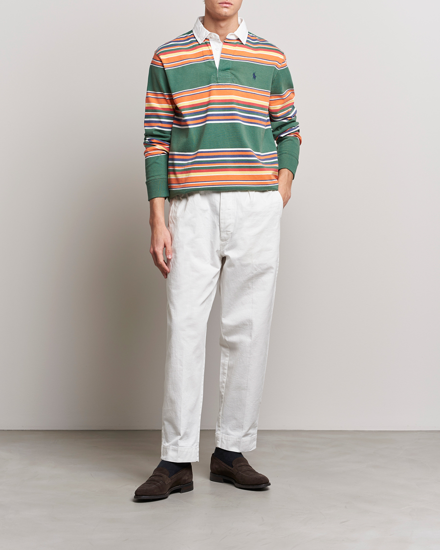 Mies | Housut | Polo Ralph Lauren | Rustic Twill Officer Trousers Deckwash White