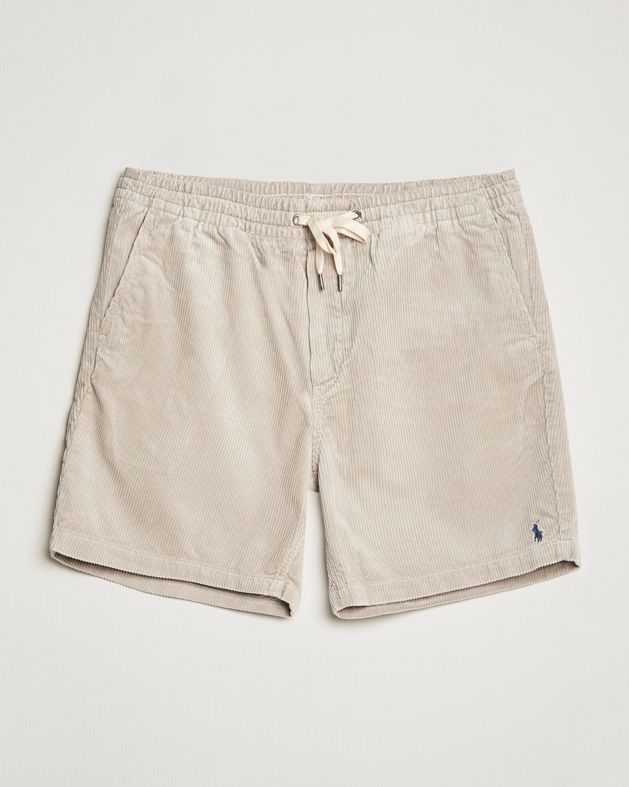 Mies | Kurenauha-shortsit | Polo Ralph Lauren | Prepster Corduroy Drawstring Shorts Khaki Stone