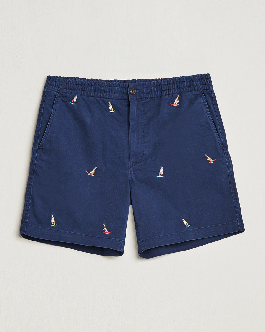 Mies | Kurenauha-shortsit | Polo Ralph Lauren | Prepster Printed Twill Drawstring Shorts Navy