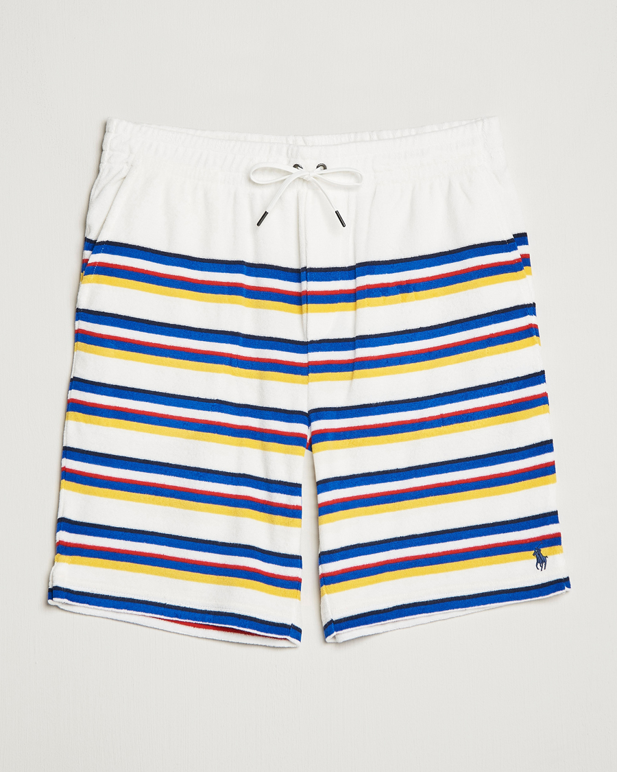 Mies | Terry | Polo Ralph Lauren | Cotton Terry Striped Sweatshorts Multi