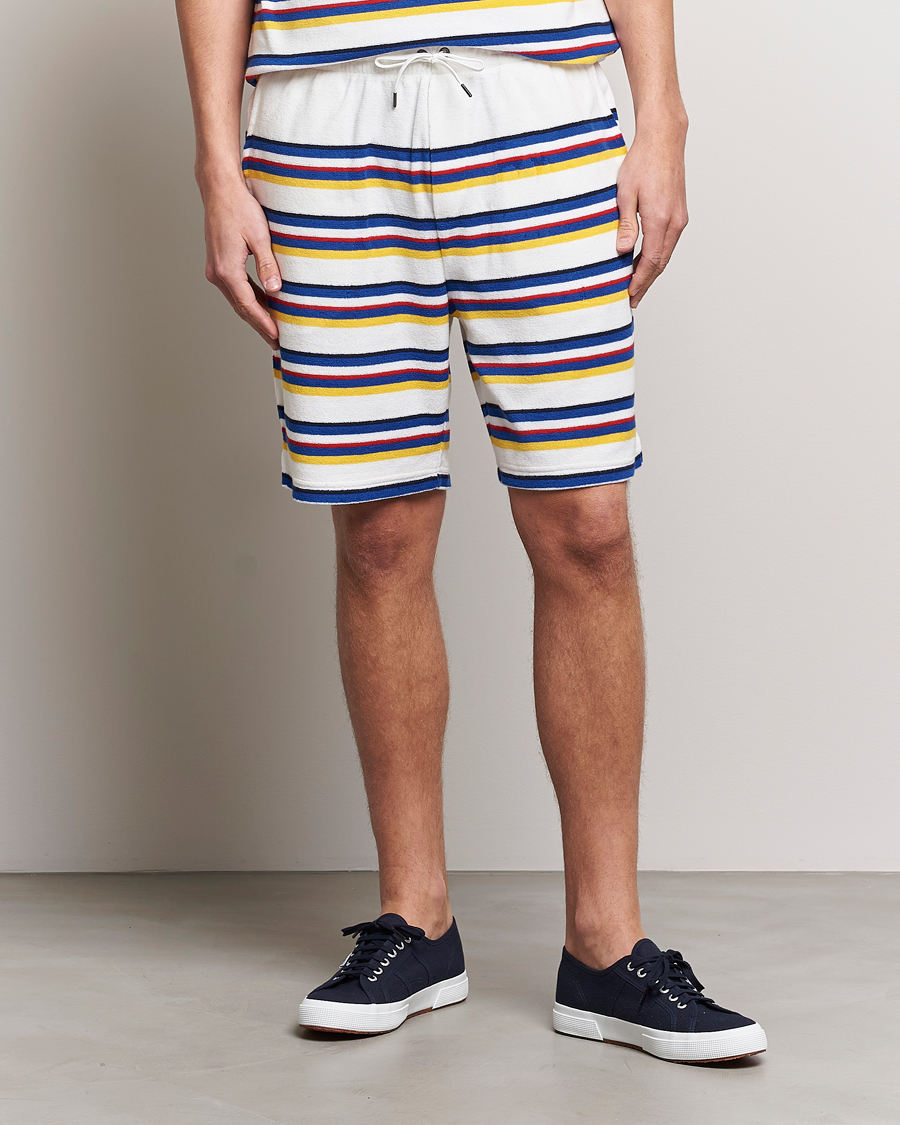 Mies | Rennot shortsit | Polo Ralph Lauren | Cotton Terry Striped Sweatshorts Multi
