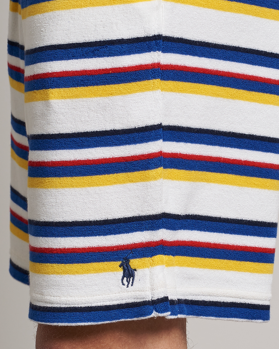 Mies | Shortsit | Polo Ralph Lauren | Cotton Terry Striped Sweatshorts Multi