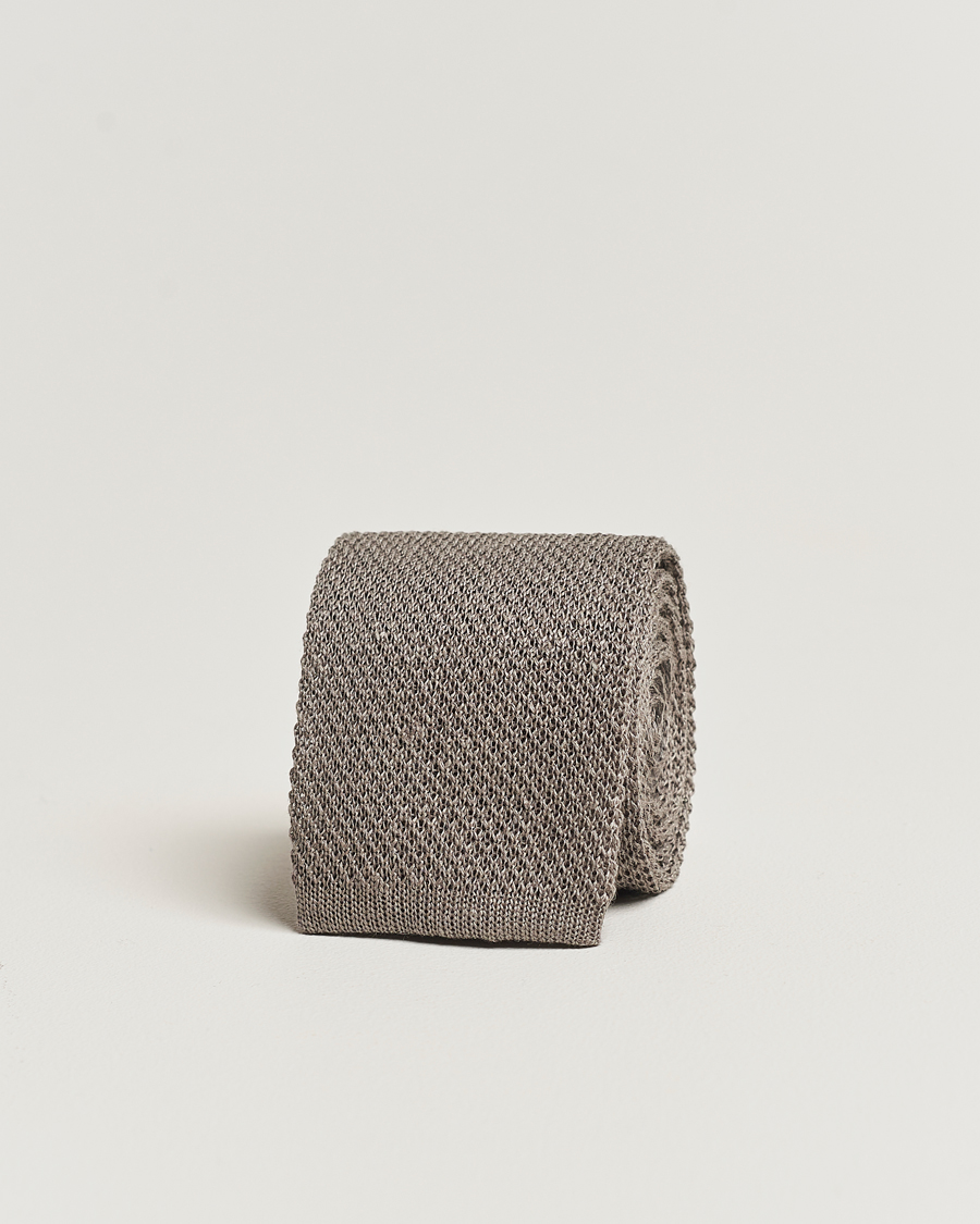 Mies |  | Polo Ralph Lauren | Linen Knitted Tie Grey