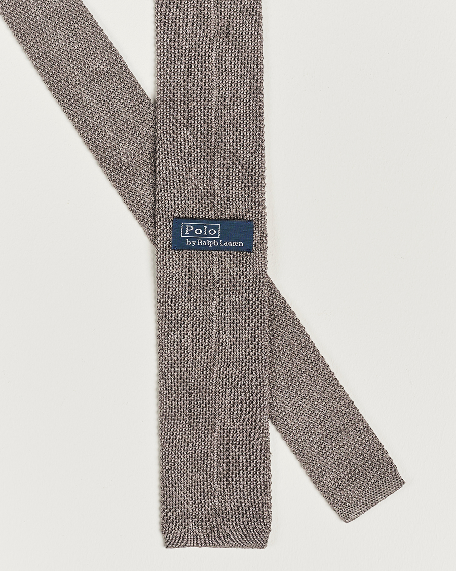 Mies | Osastot | Polo Ralph Lauren | Linen Knitted Tie Grey