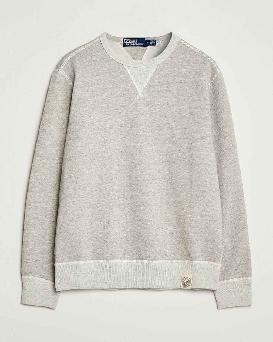 Mies | Collegepuserot | Polo Ralph Lauren | Vintage Fleece Crew Neck Sweatshirt Loft Heather