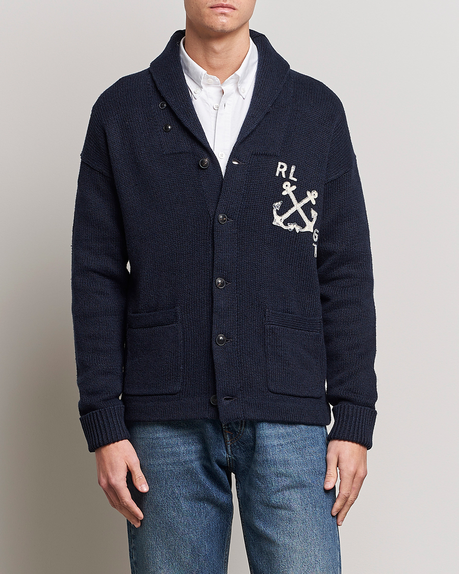 Mies |  | Polo Ralph Lauren | RL Knitted Cardigan Navy