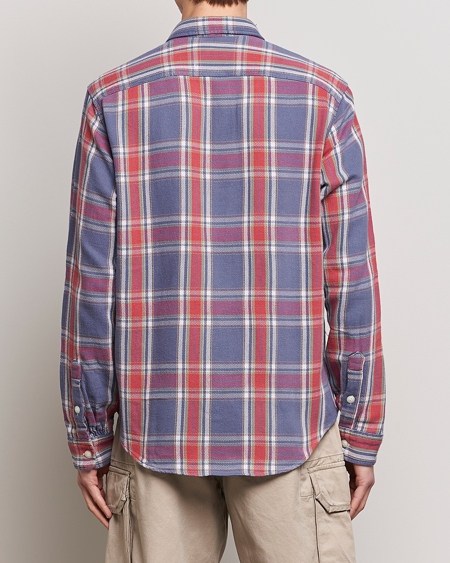 Mies | Kauluspaidat | Polo Ralph Lauren | Classic Fit Checked Shirt Blue/Red