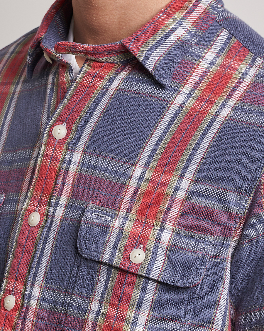 Mies | Kauluspaidat | Polo Ralph Lauren | Classic Fit Checked Shirt Blue/Red