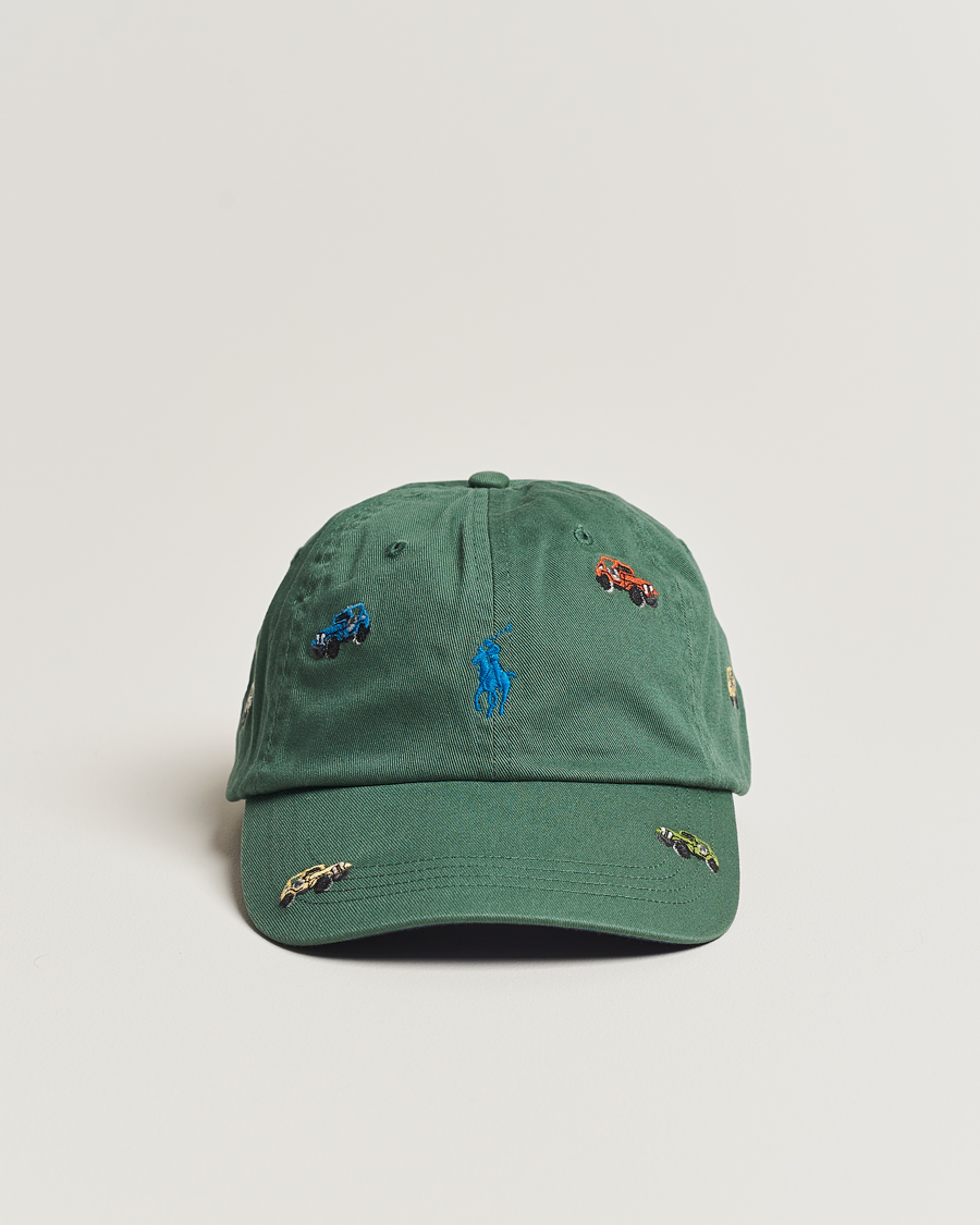 Mies |  | Polo Ralph Lauren | Twill Printed Jeeps Sports Cap Washed Forest