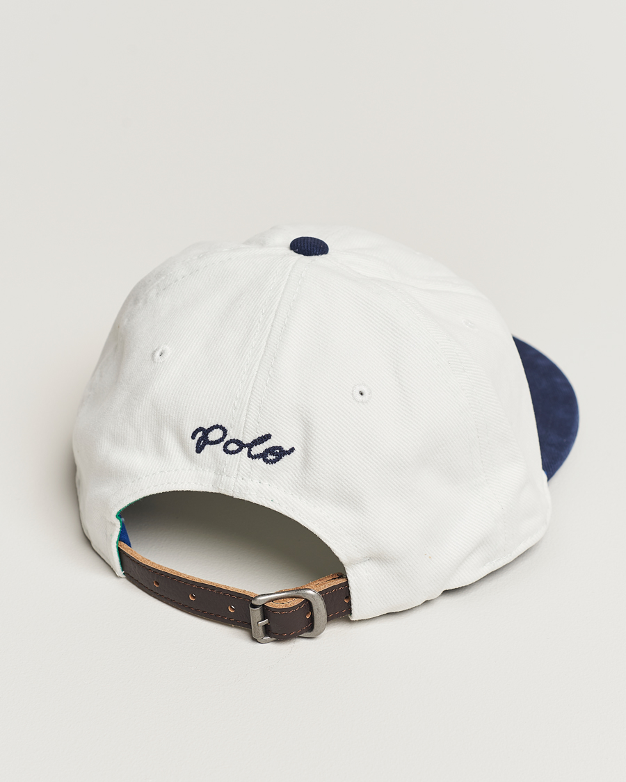 Mies | Polo Ralph Lauren Retro Sports Cap Deckwash White | Polo Ralph Lauren | Retro Sports Cap Deckwash White