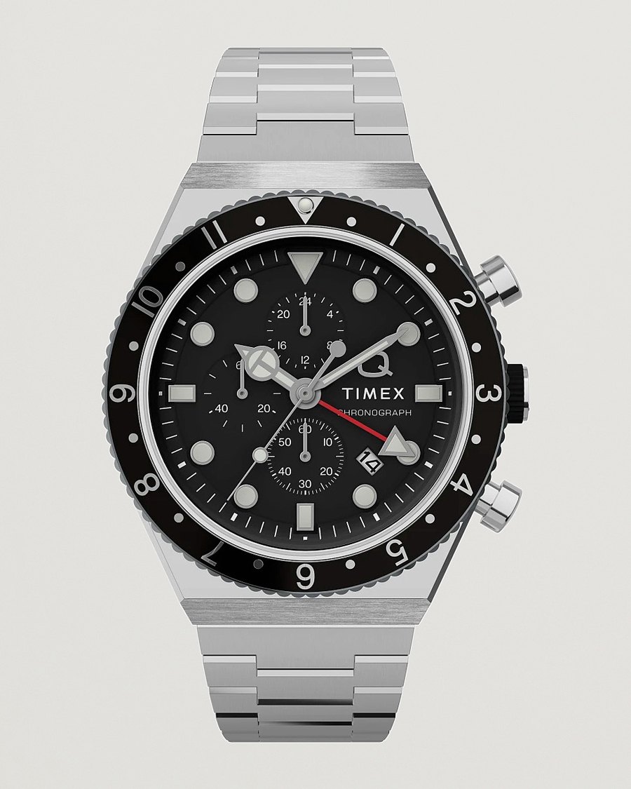 Mies |  | Timex | Time Zone Chronograph 40mm Black Dial