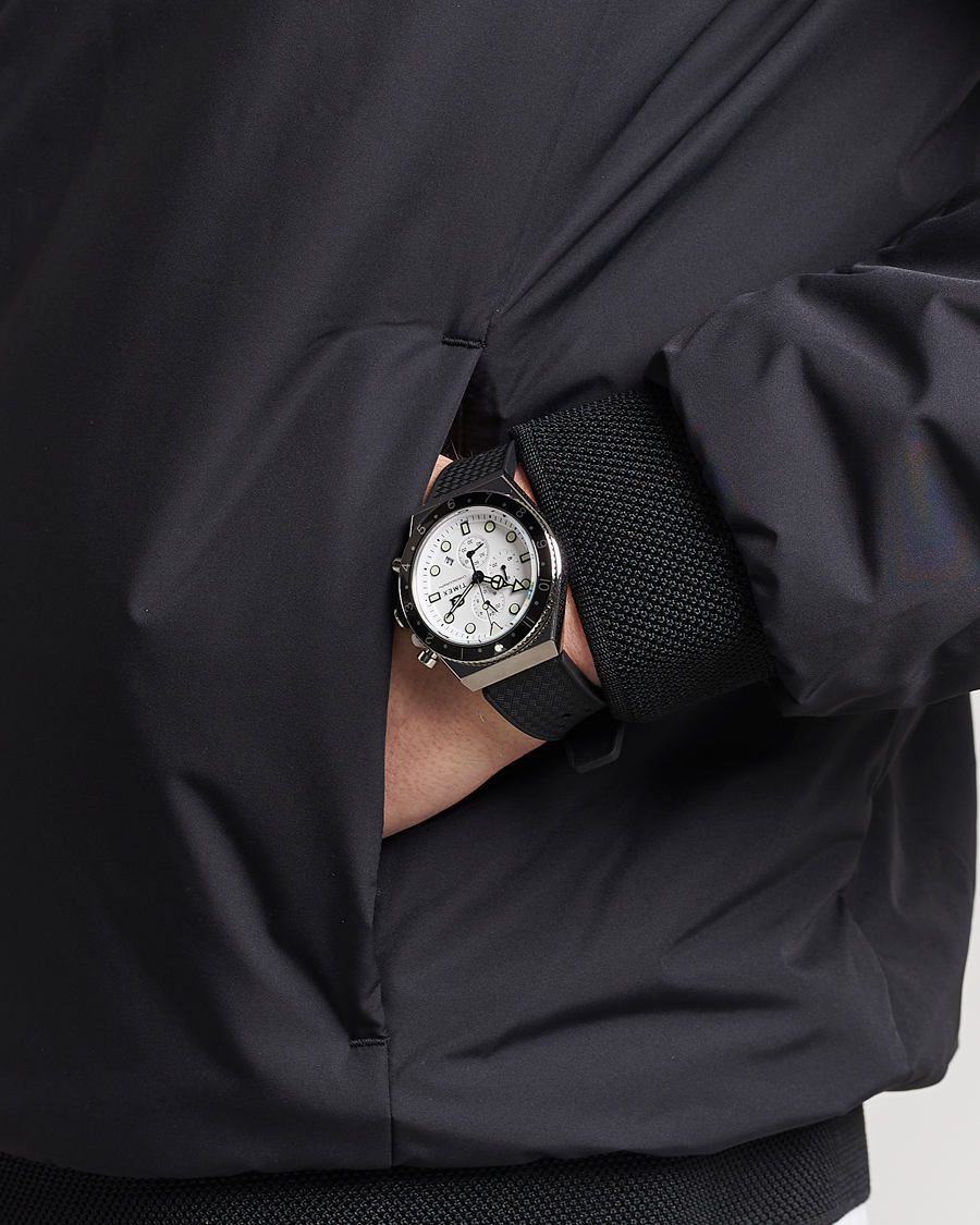 Mies | Timex Time Zone Chronograph 40mm White Dial | Timex | Time Zone Chronograph 40mm White Dial