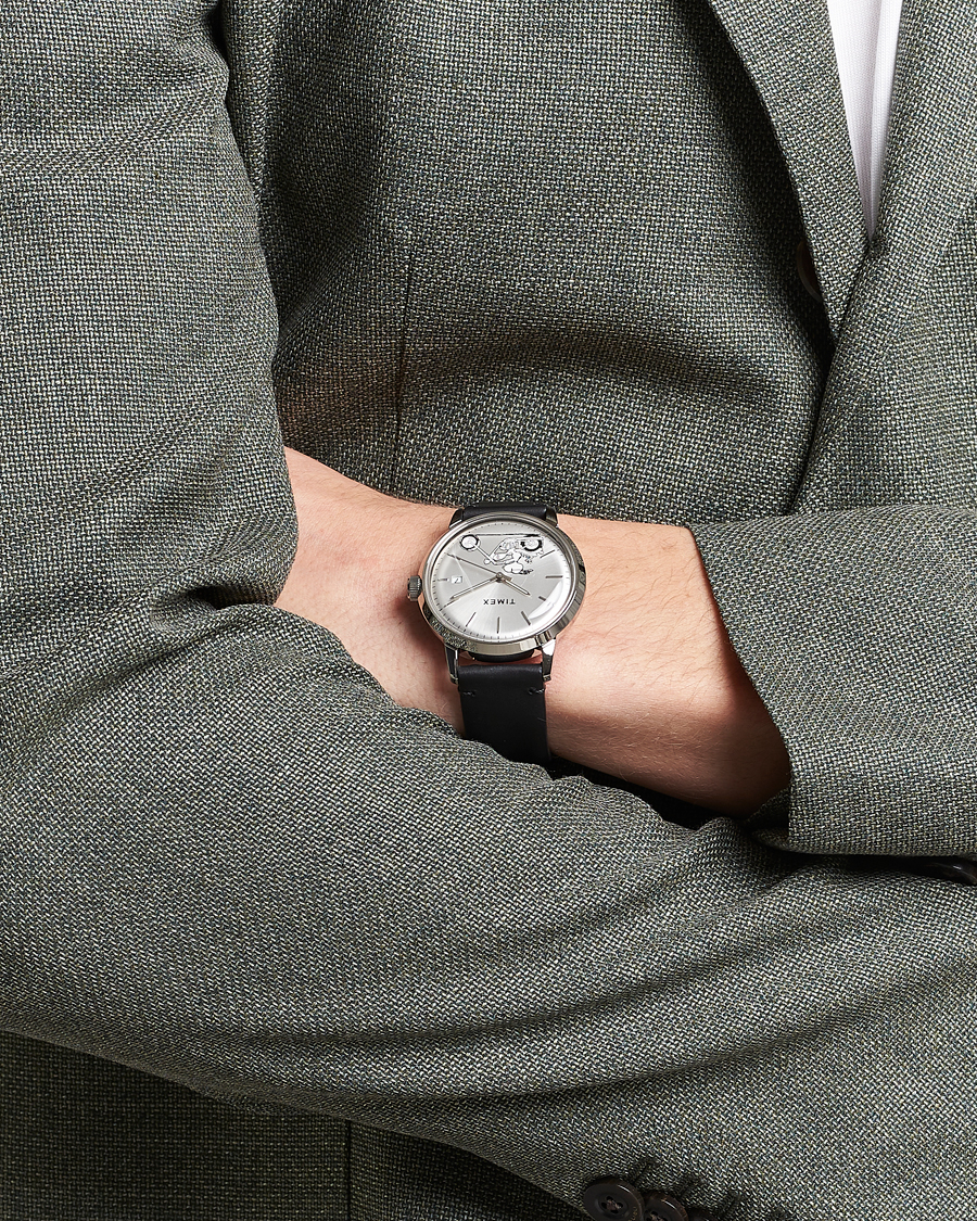 Mies | Timex Marlin Automatic Snoopy Easy Rider 40mm Black | Timex | Marlin Automatic Snoopy Easy Rider 40mm Black