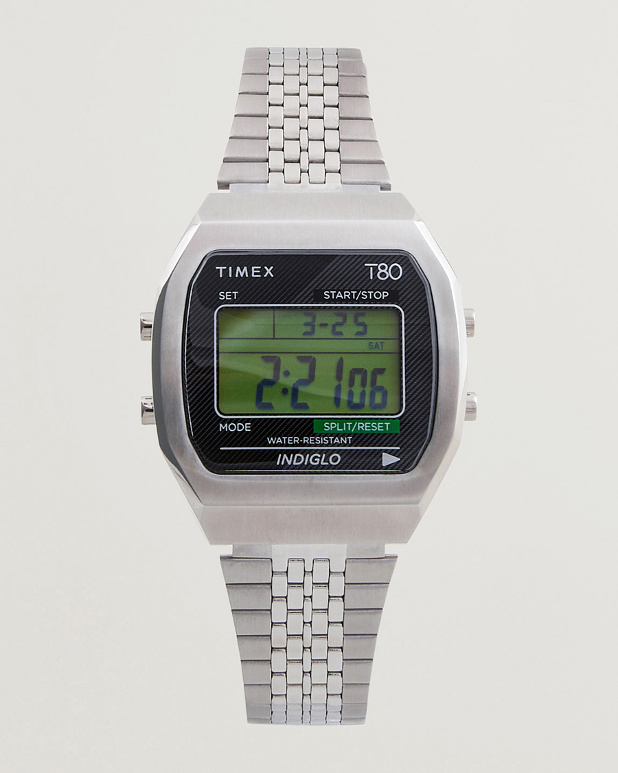 Mies | Timex T80 Stainless Steel 36mm Silver | Timex | T80 Stainless Steel 36mm Silver