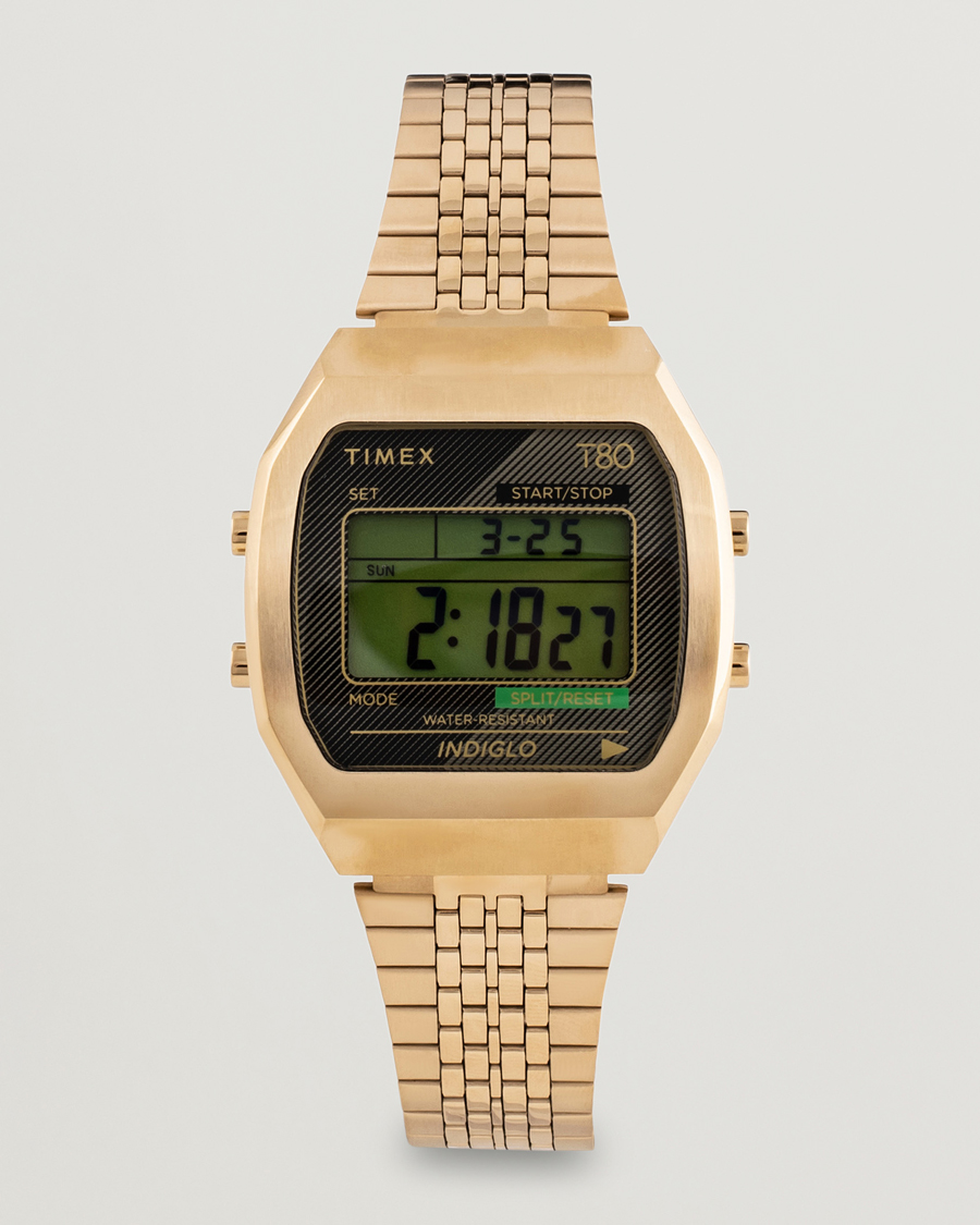 Mies | Timex T80 Stainless Steel 36mm Gold | Timex | T80 Stainless Steel 36mm Gold