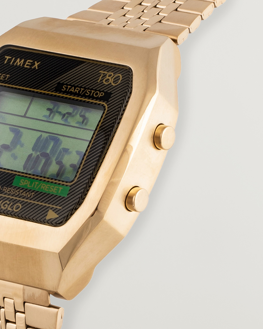Mies | Timex T80 Stainless Steel 36mm Gold | Timex | T80 Stainless Steel 36mm Gold