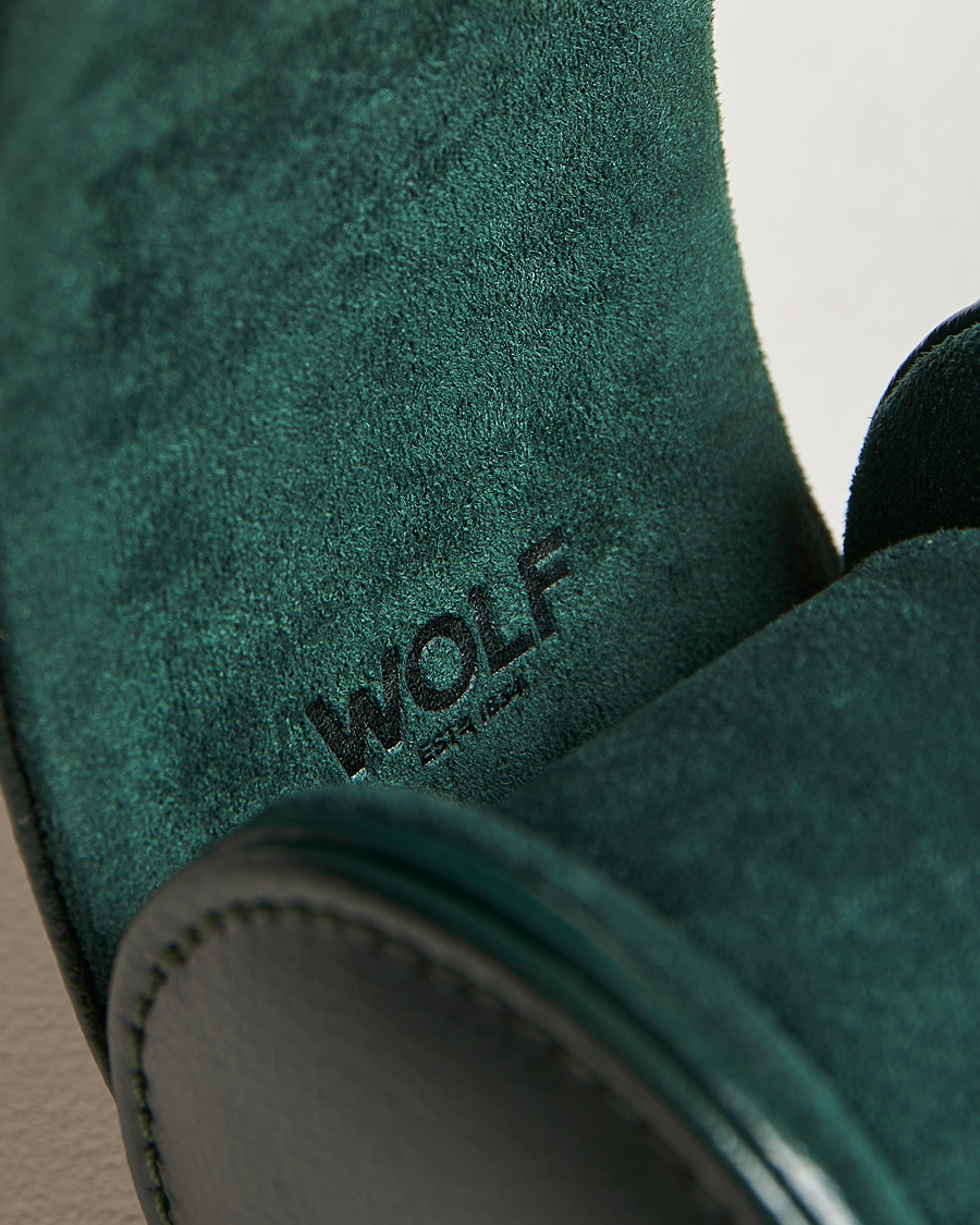 Mies | Kello- ja korurasiat | WOLF | Single Watch Roll British Racing Green