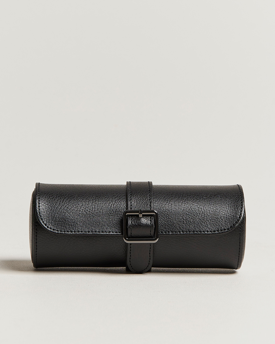 Mies | Kello- ja korurasiat | WOLF | Triple Watch Roll Black