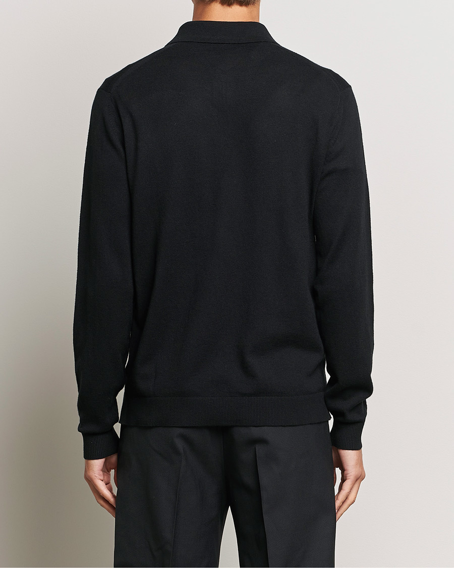 Mies | Puserot | Tiger of Sweden | Orbit Half Zip Merino Black